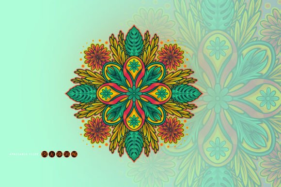 Download Ornate Mandala Geometry with Floral - Ornate mandala Collection