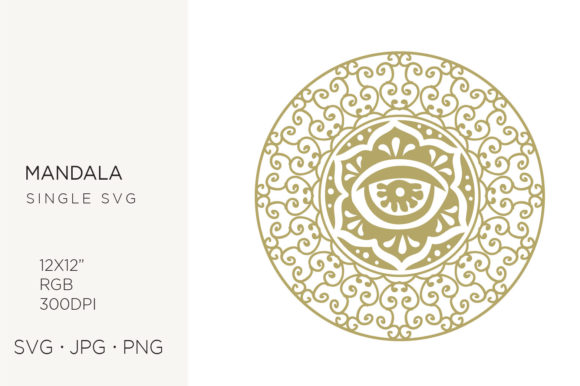 Download Ornate Mandala, Svg Graphic Artwork - Premium Bundle