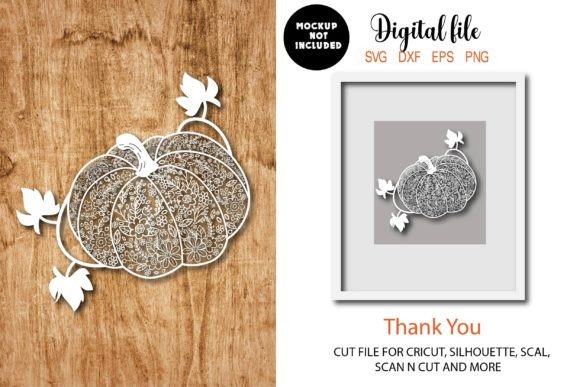 Download Pumpkin Laser/paper Cut Design Template - Paper cut design Collection