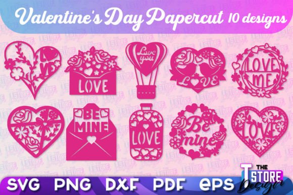Download Valentine's Day SVG | Paper Cut Design - Paper cut design Collection